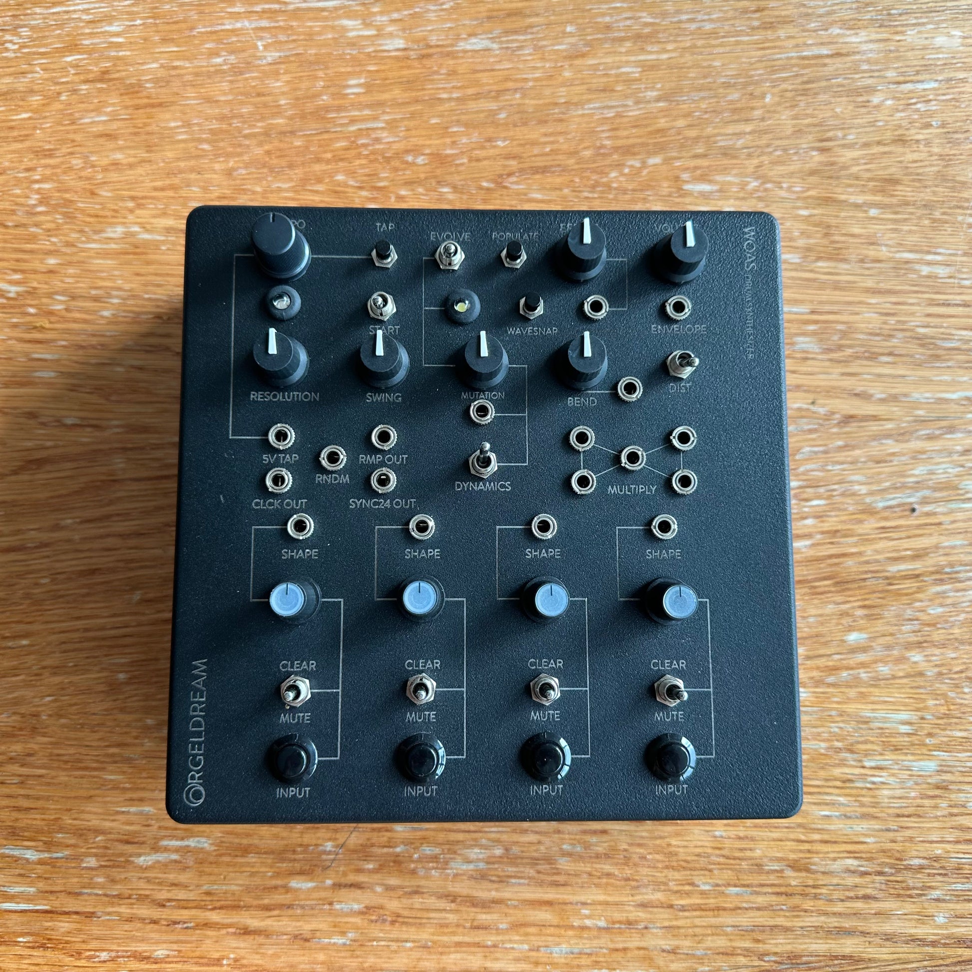 WOAS Aleatoric Drum Machine – Orgeldream WOAS Aleatoric Drum Machine – Orgeldream